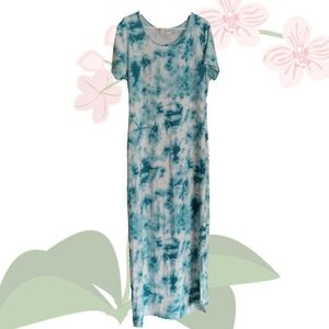 Tie-dyed Maxi Dress